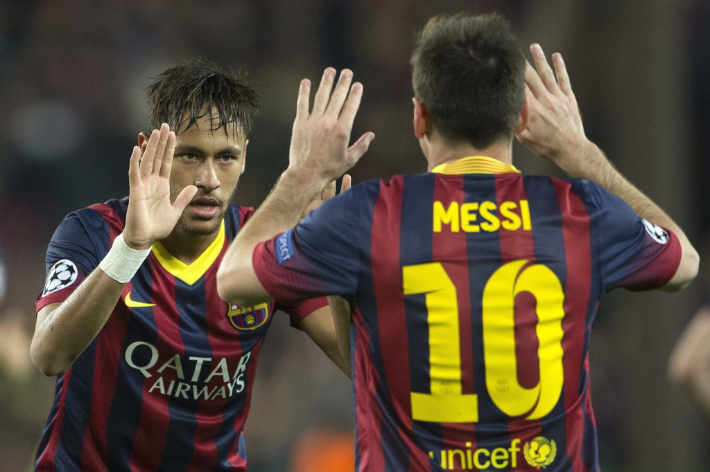 Neymar e Messi continuarão desfilando seu futebol pelo Espanhol e pela Liga dos Campeões