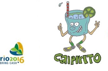 Caipirito seria a mascote favorita dos estrangeiros no Rio de Janeiro