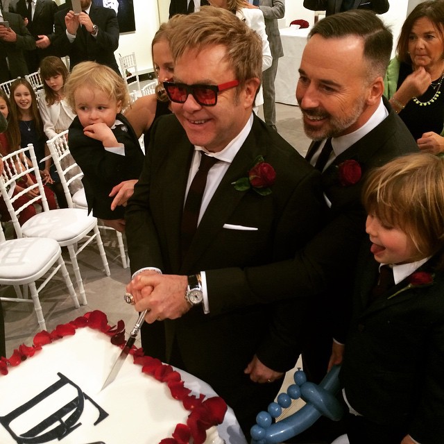 Casamento do Elton John