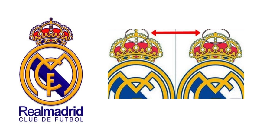 Torcida do Real Madrid se revolta com o clube por mudança no escudo