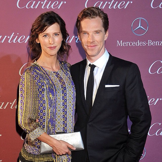 Benedict Cumberbatch e Sophie Hunter vão ser papais
