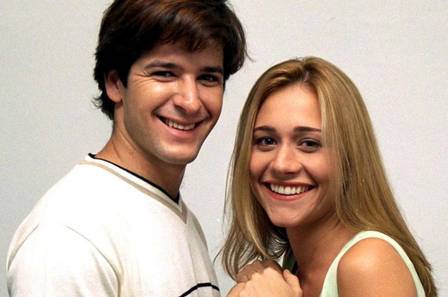 Alessandra Negrini e Murilo Benício na época que a gente nem lebrava que eles eram um casal