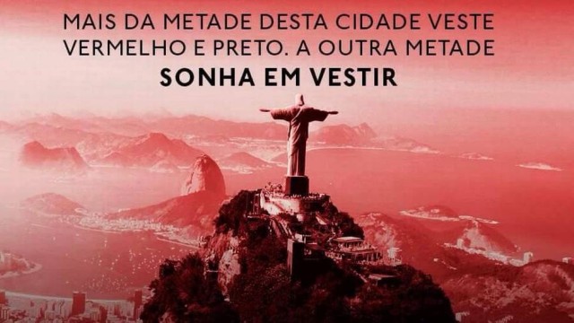 Flamengo comete gafe e tira mensagem provocativa do ar
