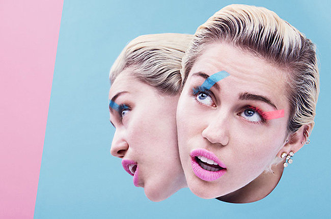 Miley Cyrus para a Paper Magazine