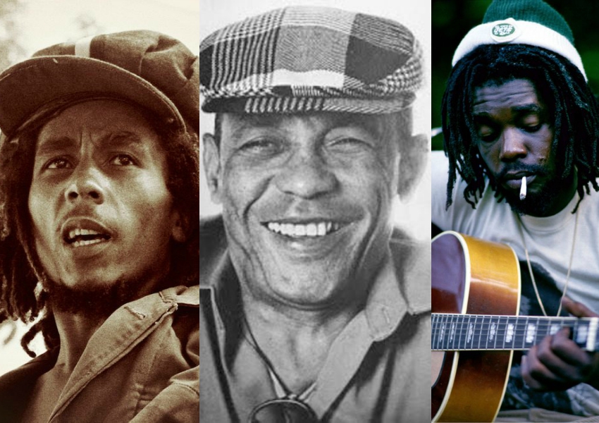 Bob Marley, Bezerra da Silva, Peter Tosh