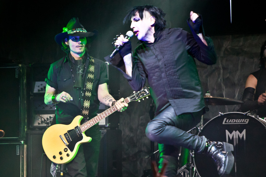 Johnny Depp e Manson são amigos