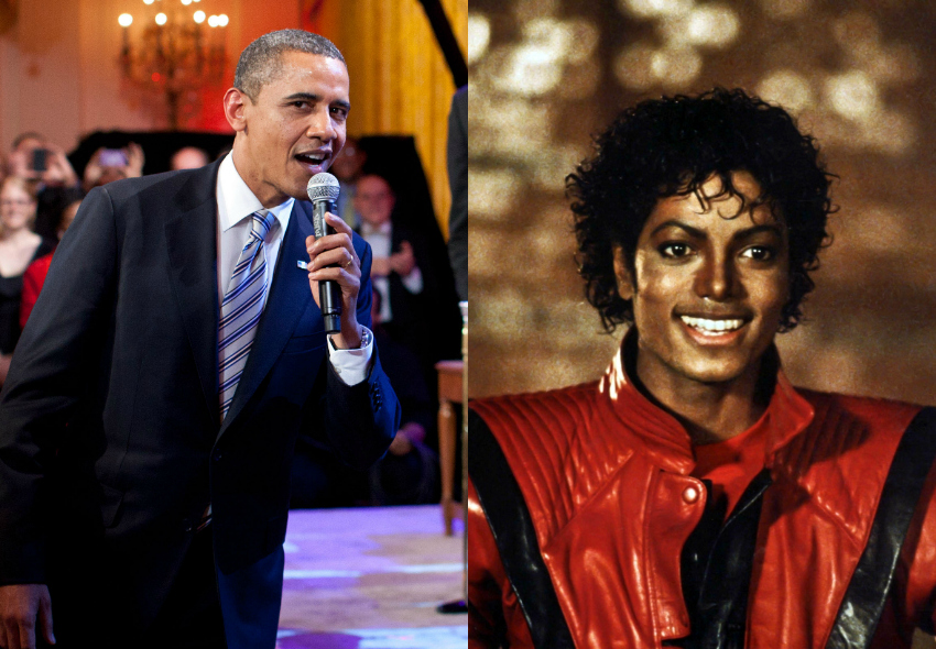 Obama 'canta' Thriller