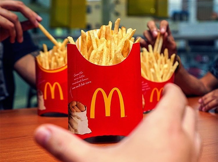 McDonald's anuncia loja com batata frita à vontade