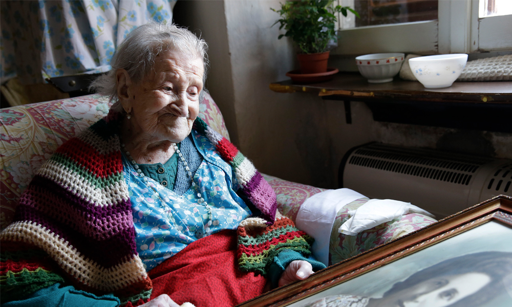 Conheça a dieta da mulher mais velha do mundo