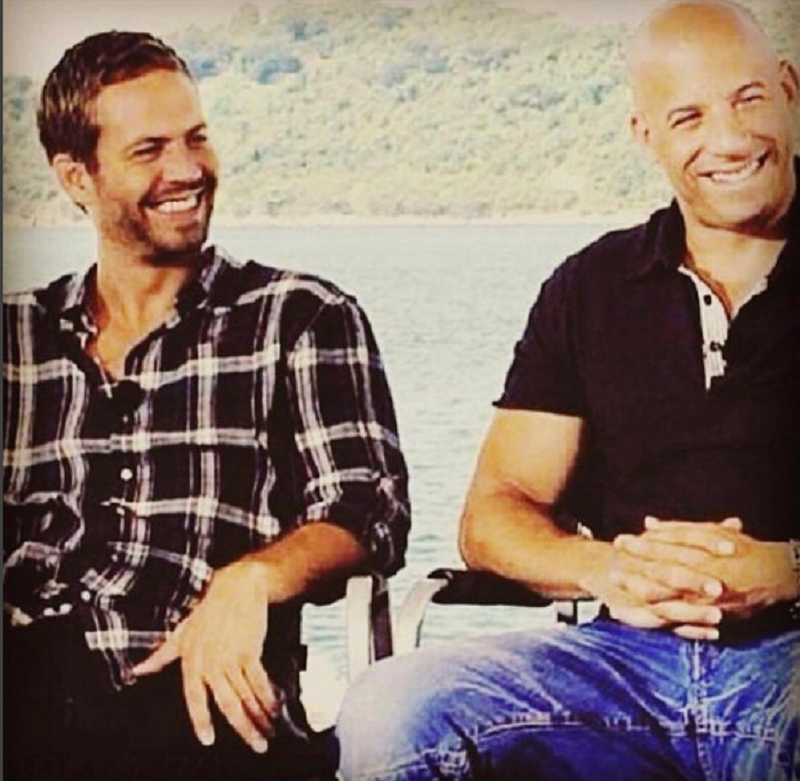Vin Diesel homenageou Paul Walker no Instagram