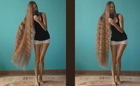 Rapunzel russa tem quase 140 mil seguidores no Instagram