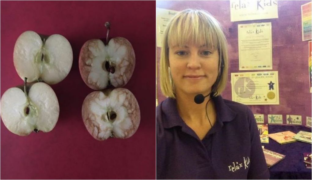 Professora usa maçãs para falar sofre bullying 