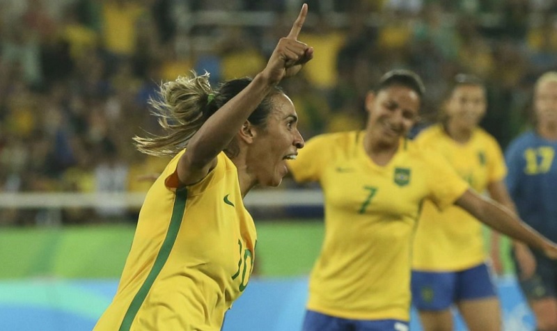 Marta é a 10 do Brasil