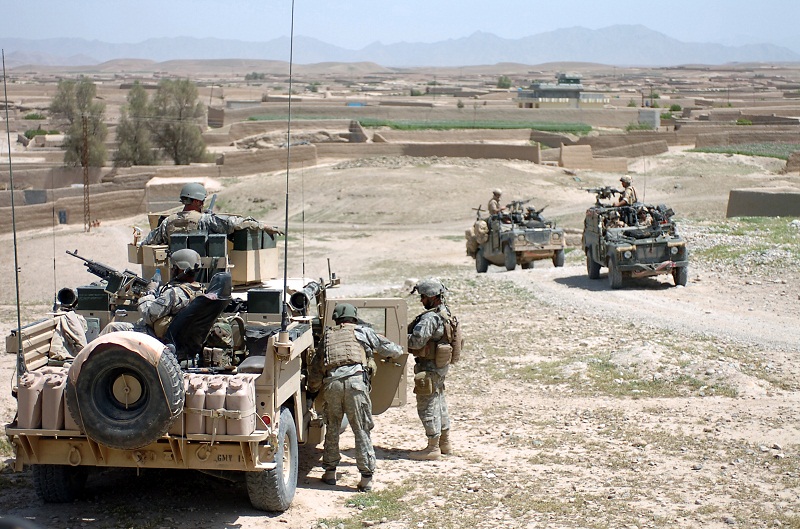 Afeganistão foi tomado por tropas americanas em 2001