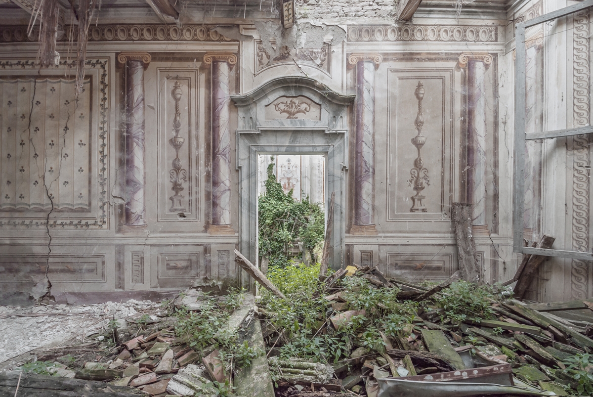 Fotógrafa croata viaja em busca de casas abandonadas durante as guerras mundiais