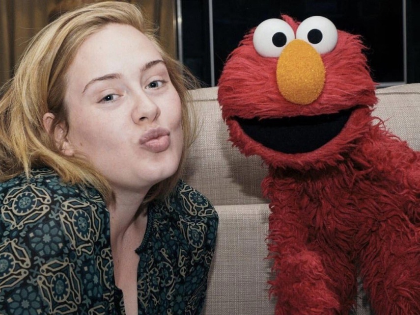 Adele e Elmo
