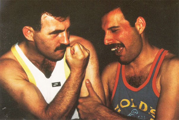 Freddie Mercury e Jim Hutton 