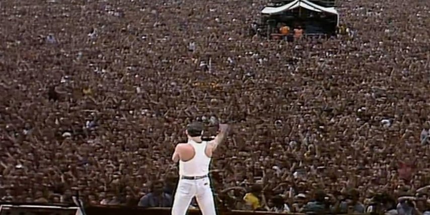 Queen no  Live Aid