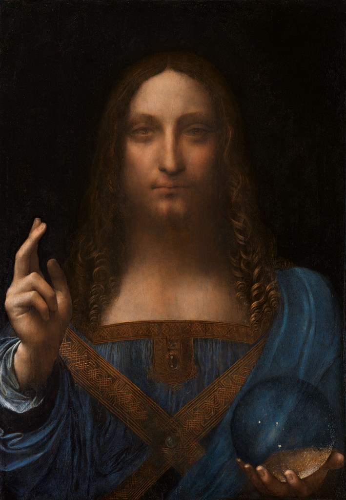 Salvator Mundi, tela de Leonardo da Vinci