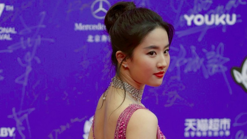 A atriz Liu Yifei
