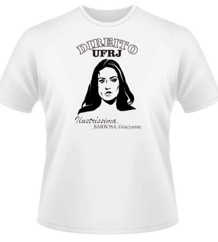 O Centro Acadêmico Cândido de Oliveira, da UFRJ, decidiu homenagear os famosos que já se formaram por lá com uma série de camisetas ma-ra-vi-lho-sas!