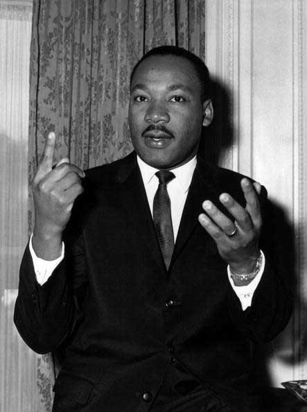 O pacifista Martin Luther King tinha um sonho nos anos 1960: Que os negros tivessem os mesmos direitos civis que os brancos. Morreu assassinado