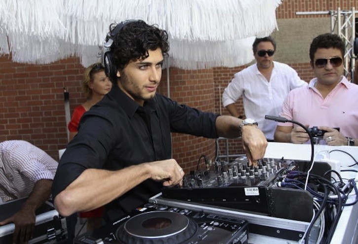 Jesus Luz faz DJ set em Berlim, em 2010, quando ainda era namorado de Madonna.