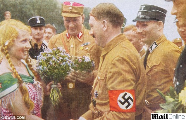 Hitler entre 1932 e 1935, antes de iniciar a Segunda Guerra Mundial