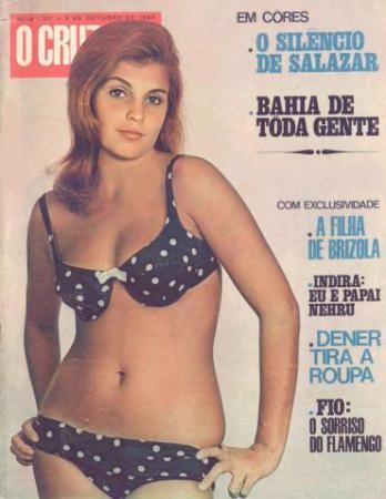 Na capa da revista O Cruzeiro 