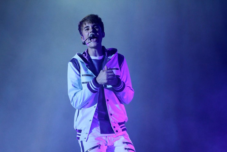 Justin Bieber faz seu primeiro show no Rio de Janeiro