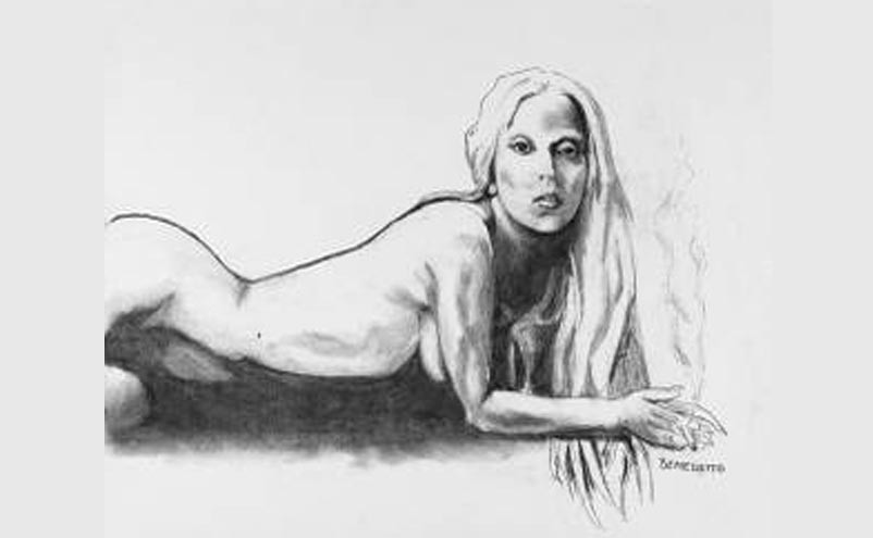 Desenho de Lady Gaga nua feito por Tony Bennett será leiloado 