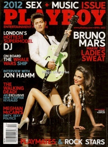 Bruno Mars na capa da Playboy