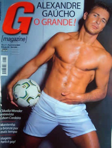 Jogador de futebol Alexandre Gaucho