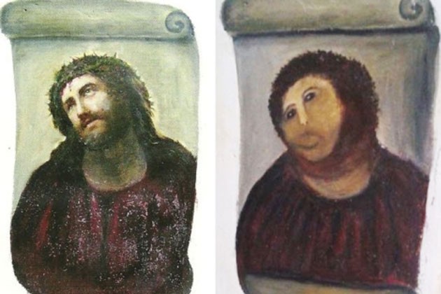 Ecce Homo, antes e depois do 