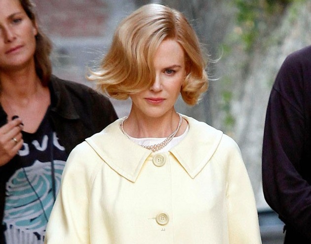 Nicole Kidman no set de Grace Of Monaco