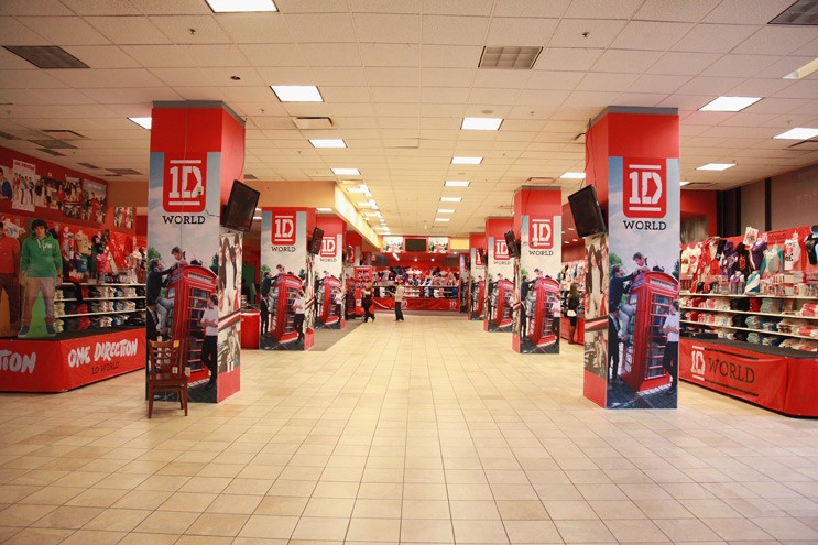 1D World Pop Up Store - A loja do One Direction no Madison Square Garden