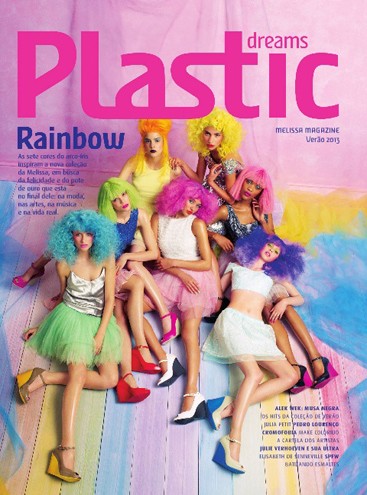 Última edição da revista Plastic Dreams, da Melissa.