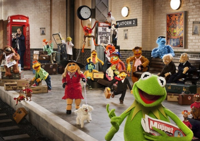 Primeira foto oficial de The Muppets...Again!
