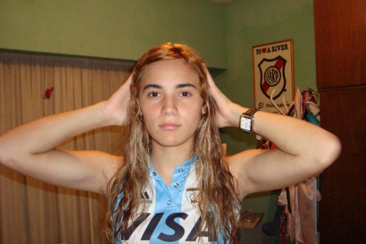 Rocío Oliva, a nova namorada de Maradona, está dando trabalho ao ex-jogador