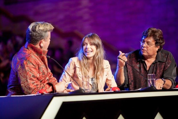 Milton Cunha, Daniella Cicarelli e Sidney Magal, jurados do Got Talent Brasil