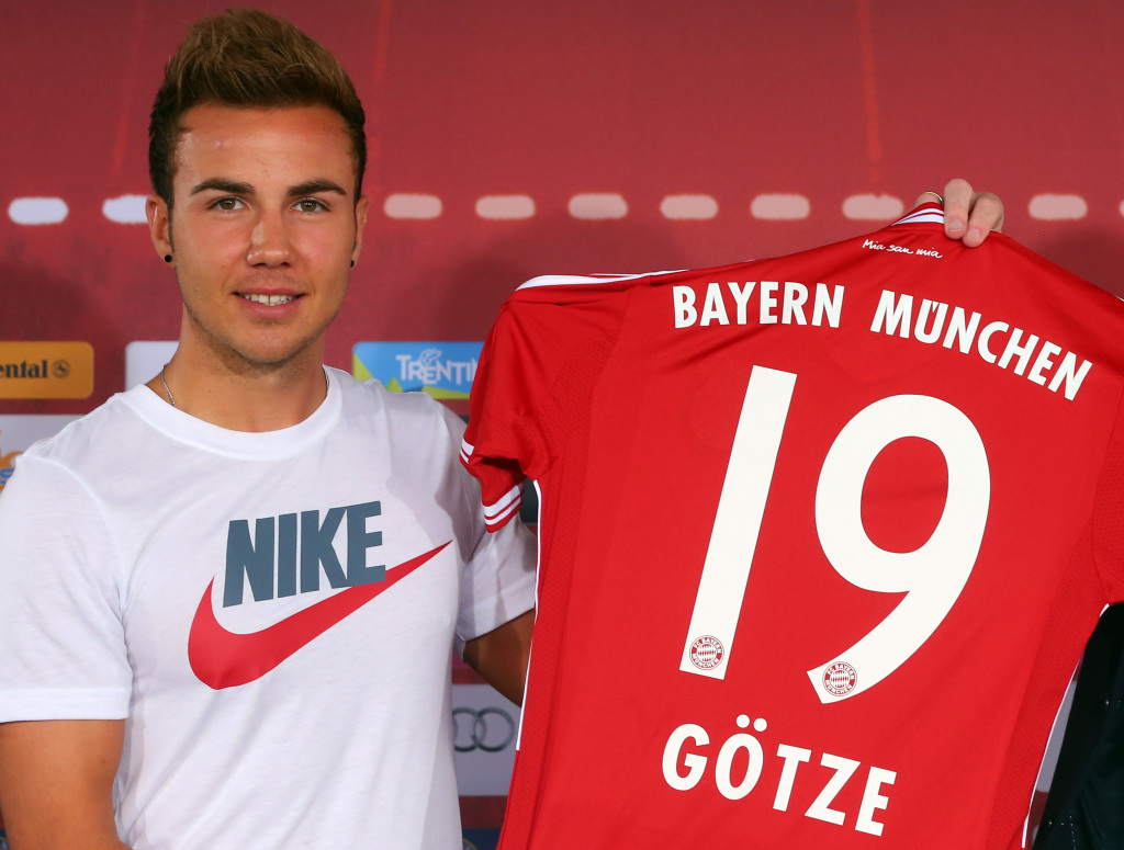 6 - Mario Götze ficou na sexta posição por ter marcado o gol do título da Alemanha