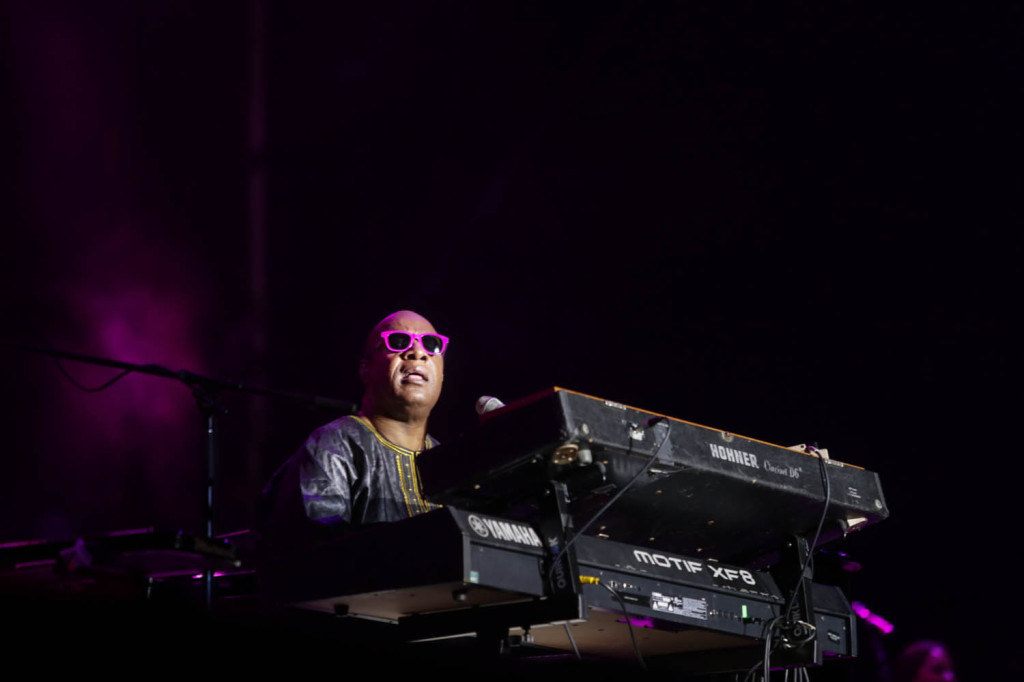 Stevie Wonder se apresenta em São Paulo