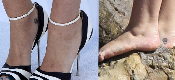 Caveira Mexicana, tatuada em 2011, na parte interna do tornozelo direito: O desenho é um símbolo do Dia dos Mortos mexicano — o equivalente ao nosso dia de finados. Seria mais uma tatuagem em honra aos amigos e familiares de Miley que já faleceram.