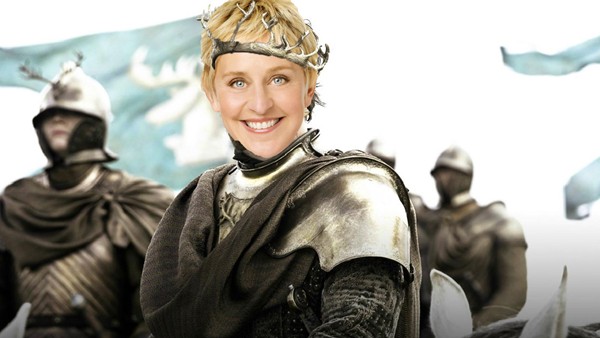 Ellen de Generes como membro do clã Baratheon de 