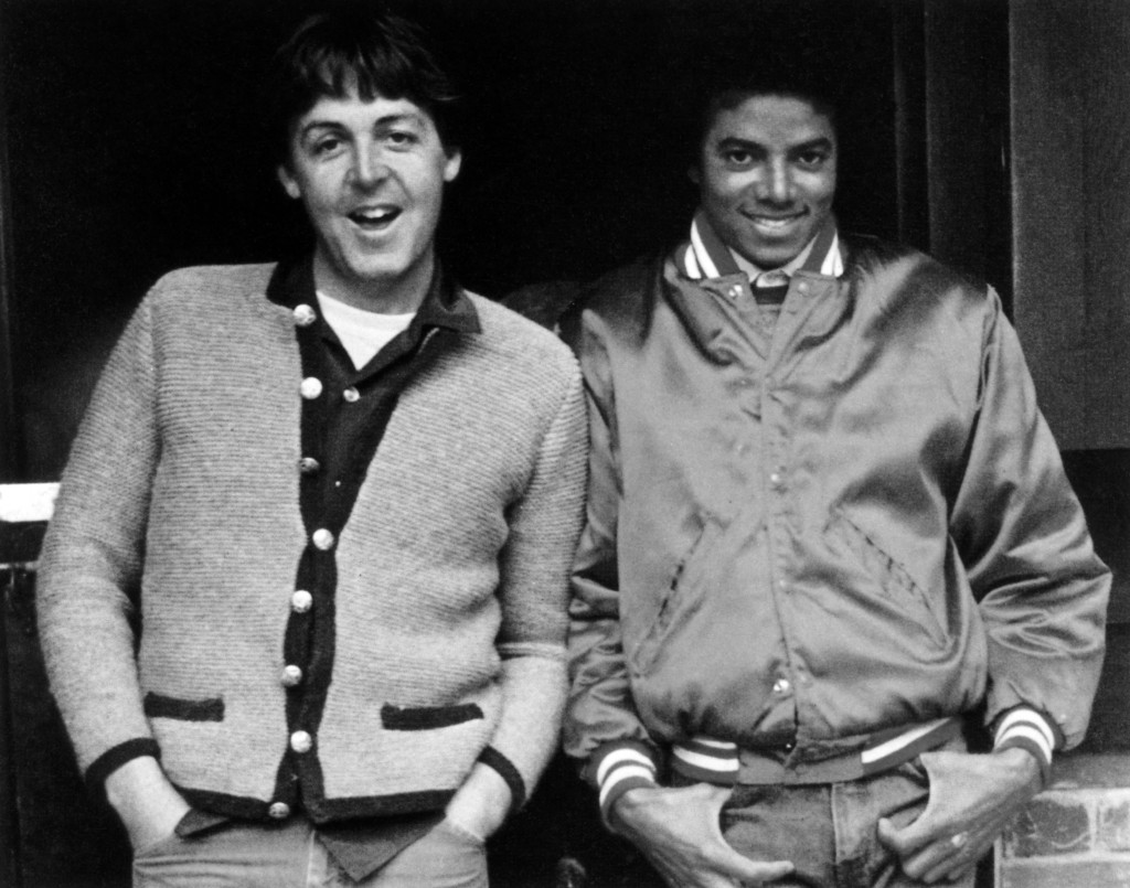 Paul McCartney e Michael Jackson