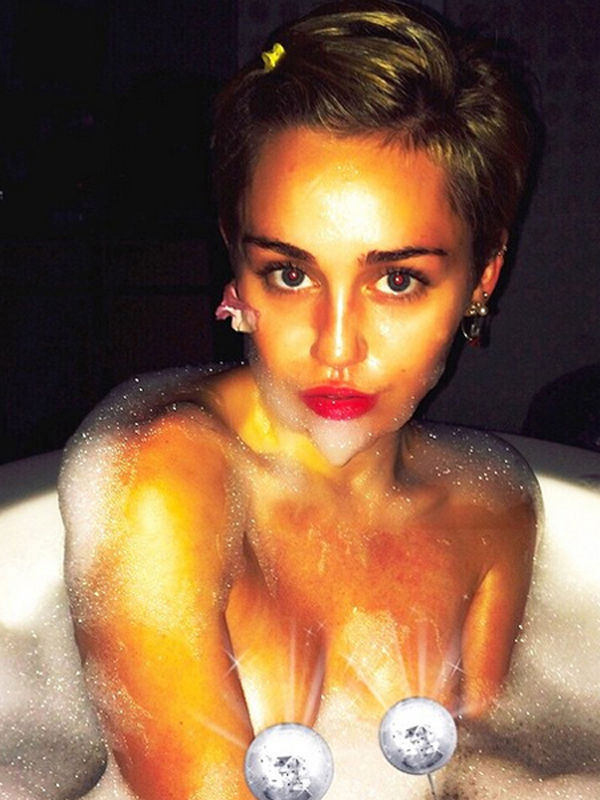 Miley Cyrus no Insta! 