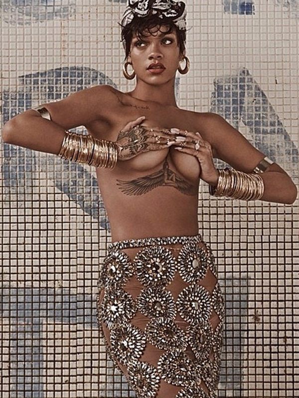Rihanna para a Vogue Brasil