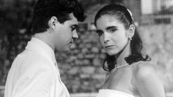 Felipe Camargo e Malu Mader na série de 1986