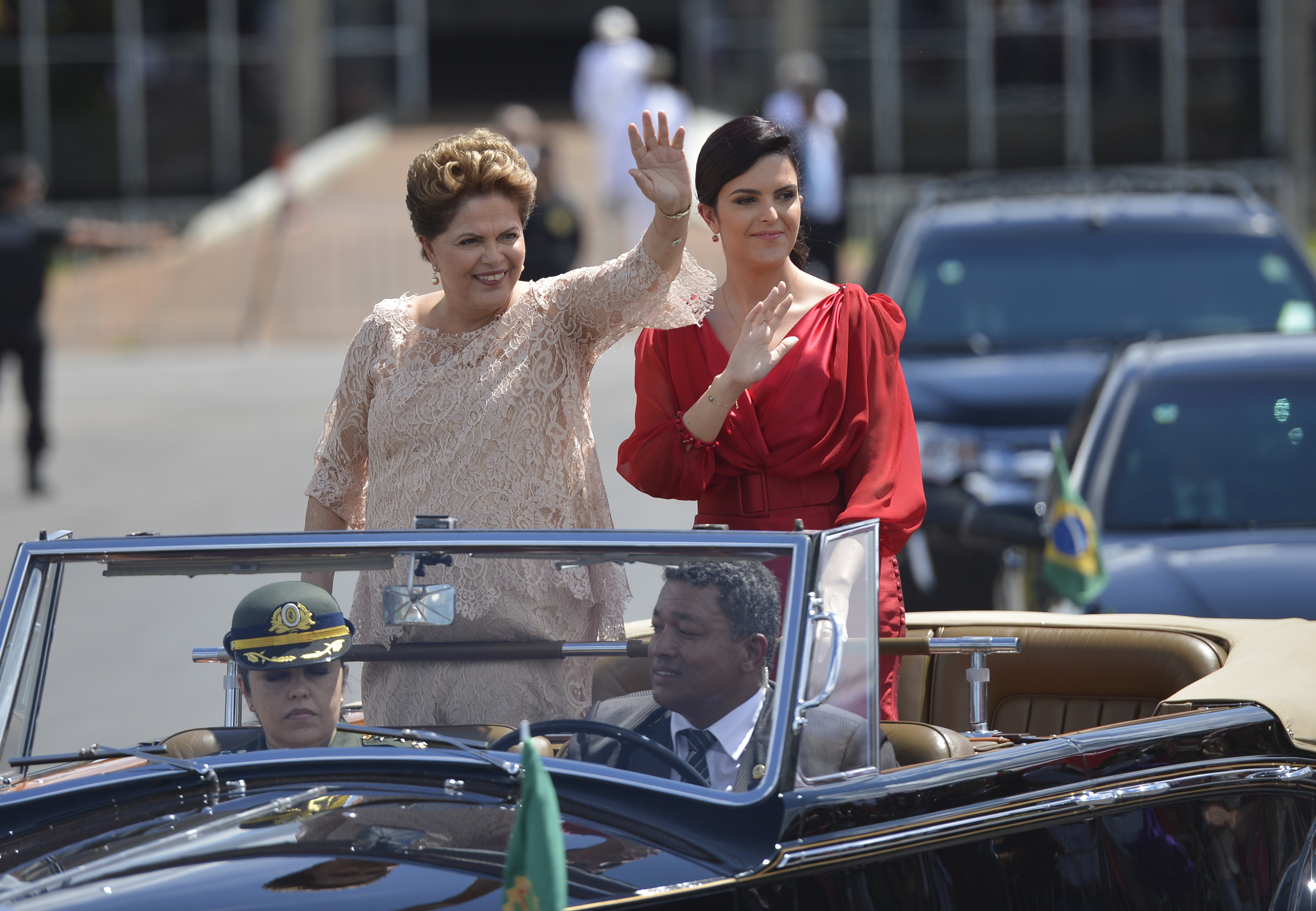 Dilma em sua cerimônia de posse