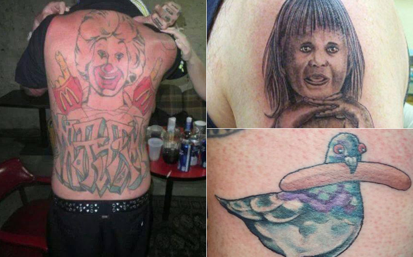 As piores tattoos do mundo